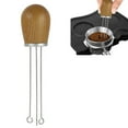 thumbnail image 2 of Agitador de café expreso, agitador de café expreso con mango de madera de alto rango, agitador de café expreso barista profesional, 2 of 8