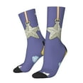 thumbnail image 2 of Lsque Bluey Printed Men's Crew Socks, Soft Durable Breathable Moisture-Wicking with Odor Control Cotton socks, 2 of 7