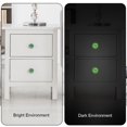 thumbnail image 3 of 4PCS Round Watermelon Cabinet Fluorescence Knob Glowing in the Dark Furniture Drawer Pulls Handle with Screws, 3 of 5