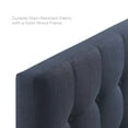 thumbnail image 3 of Modway Emily King Upholstered Polyester Fabric Headboard in Navy, 3 of 8
