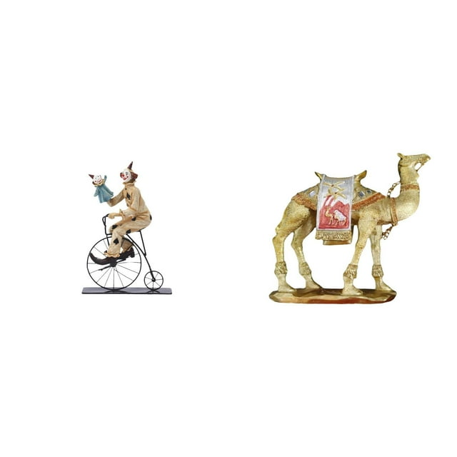 Colección De Figuras De Payaso Y Camello. Estatua única De Resina, Adorno Para Mesa, Centro De Mesa, Estantería, Comedor, Sala De Estar, Decoración Del Hogar.