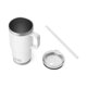 thumbnail image 3 of Tumbler YETI Rambler de 750 ml con asa y tapa con popote, blanco, 3 of 9