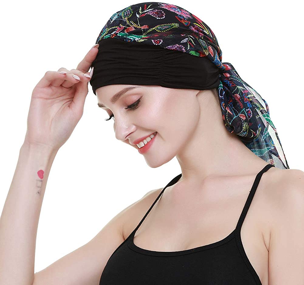 Chemo Headwear Turbans for Women Long 