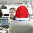 thumbnail image 4 of Christmas Hat for Car Seat Headrest Cover Creative Seat Protection Santa Hat Vehicle Headrest Accessories Christmas Decoration, 4 of 5