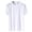 White, variant on COMVALUE Summer Ice Silk Shirts for Men Women Short Sleeve Crew Neck Tee Tops Outdoor Sport Lightweight Breathable Summer Shirts (Grey, 4XL)