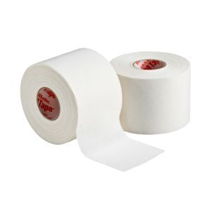 Mueller MTape Athletic Tape, White, 2 Pack, 1.5' x 15 yd each