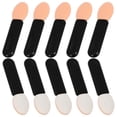 thumbnail image 4 of Juego de 10 Uds de brochas de maquillaje, brocha de esponja para sombra de ojos, Mini aplicador de sombra de ojos, palos de brocha, aplicador de maquillaje para mujeres y niñas, 4 of 8
