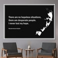 thumbnail image 2 of I never lost my hope Art Canvas, Motivational Canvas, There Are No Hopeless Situations Wall Decor, Ataturk, Ataturk Wall Decor, Canvas Wall Decor - Rolled Canvas, 2 of 5