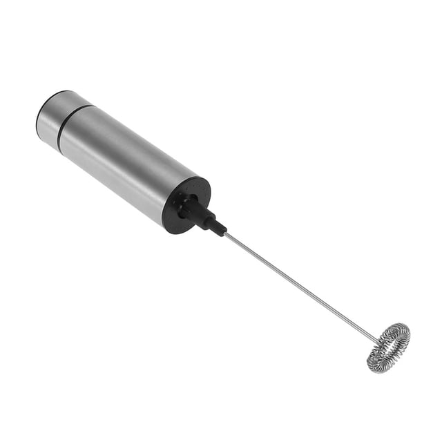 Espumador de café eléctrico, espumador de leche eléctrico de mano de acero inoxidable Espumador de leche eléctrico Rendimiento inigualable