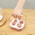 thumbnail image 2 of Antqov Home Hand Extrusion Meatball Machine Shrimp Slipper Fish Ball Manual Home Convenient Meatball Machine, Home Accessories, 2 of 9