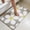 Gray Flower, variant on Cute Red Spider Web Bath Mat Red Bathroom Rugs Bathroom Accessories, Funny Non Slip Floor Bath Rug Machine Washable Bathmat Soft Microfiber Carpet for Bathtub & Shower (23.6 * 15.7 Inch)