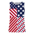 thumbnail image 6 of UVEASISHA Mens 4th of July Tank Top,Men's American Flag Tank Tops 2024 Patriotic Print Sleeveless Muslce Shirt Independence Day USA Workout Tee for Gym Fitness White, 6 of 7