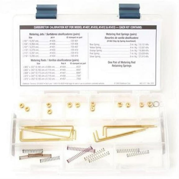 EDELBROCK 1480 Performer Series Carburetor Calibration Kits