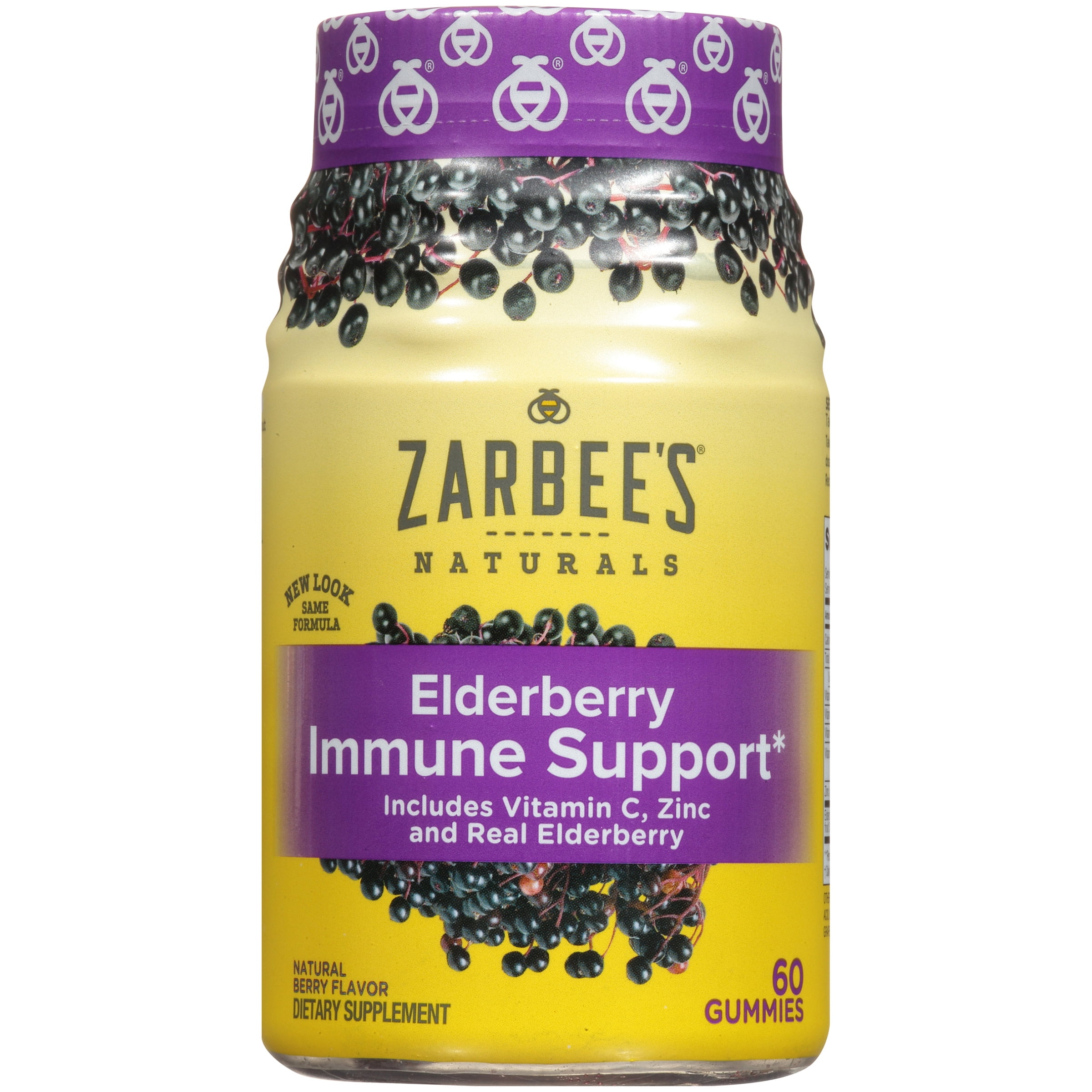 Zarbee's Naturals Elderberry Immune Support* Gummies with Vitamin C