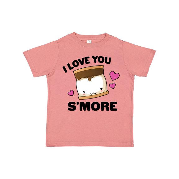 Inktastic Valentines Day I Love You S'more with Pink Hearts Boys or Girls Toddler T-Shirt