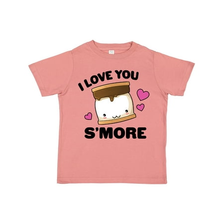 

Inktastic Valentines Day I Love You S more with Pink Hearts Gift Toddler Boy or Toddler Girl T-Shirt