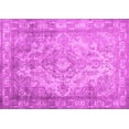 thumbnail image 1 of Ahgly Company Indoor Rectangle Abstract Pink Contemporary Area Rugs, 4' x 6', 1 of 4