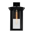 thumbnail image 4 of CWI Lighting Crawford 1 Light Farmhouse Metal Outdoor Wall Light in Black, 4 of 7