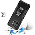 thumbnail image 3 of For Motorola Edge 2025 XT2519V OPTIMUM Kickstand Phone Case - Black, 3 of 5
