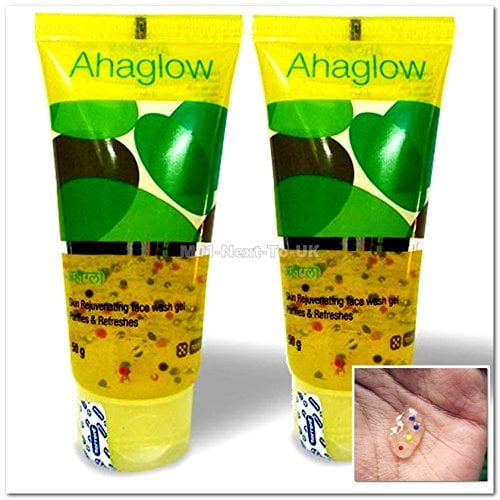 2x 50g Ahaglow Skin Rejuvenating Face Wash Gel Purifies & Acne Face
