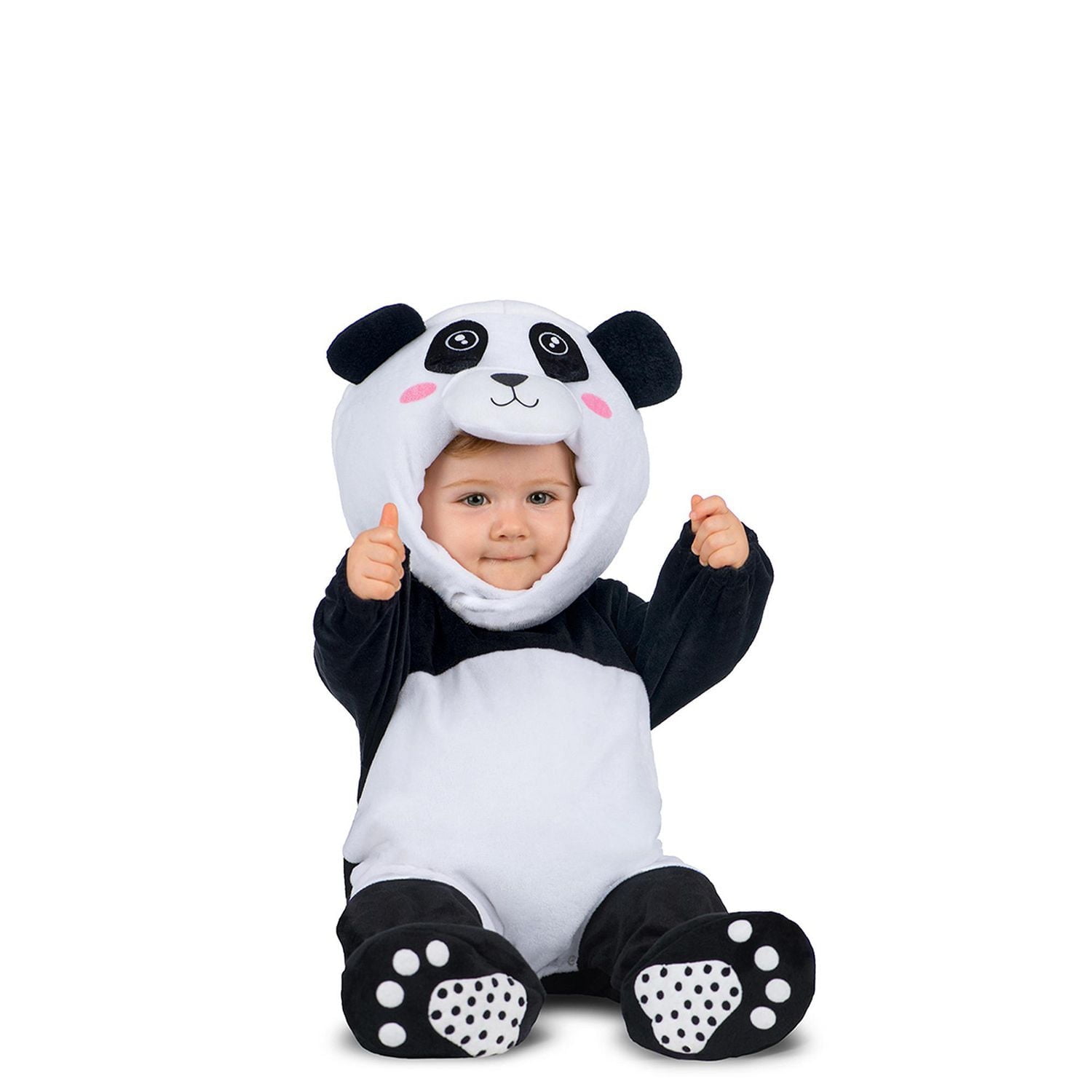 Costume de bébé panda en peluche pour enfant