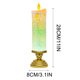 thumbnail image 3 of Vela decorativa de cristal de colores, vela de cristal, decoración navideña para el hogar, centro de mesa festivo, elegante vela perfumada de vidrio, recipiente de vidrio transparente, para, 3 of 7