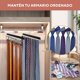 thumbnail image 3 of Colgador de Cinturón para Armario, 2PCS Percha de Cinturón, Organizador Cinturones con 20 Ganchos, Cinturón Giratorio Lazos Perchas Ahorra Espacio, Percha Multifuncional para Cinturón, Corbata, Gorro, 3 of 5