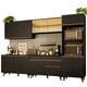 thumbnail image 1 of Madesa Gabinete De Cocina Integral Completa 310cm Reims Negro 01, 1 of 2