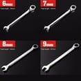 thumbnail image 2 of GOOHOCHY 32Pack Dual Heads Ratchet Wrenches Steel Silver For Home Use And Factory Use, 2 of 8