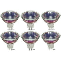(6)-Bulbs G8 120V 25W JCDR MR-16 Clear 120 Volt 25 Watt BI-PIN GU8 Anyray A1897Y