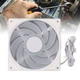thumbnail image 1 of Ventilador de enfriamiento de casos, ventilador de casos 5v argb silicona almohadilla mfdb coJinete de presio dinámica para pc, 1 of 7