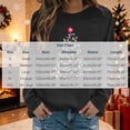 thumbnail image 3 of HOMBOM Womens Christmas Sweatshirt Crewneck Long Sleeve No Hood Christmas Tree Print Pullover Lightweight Loose Casual Fall Winter Tops, 3 of 6
