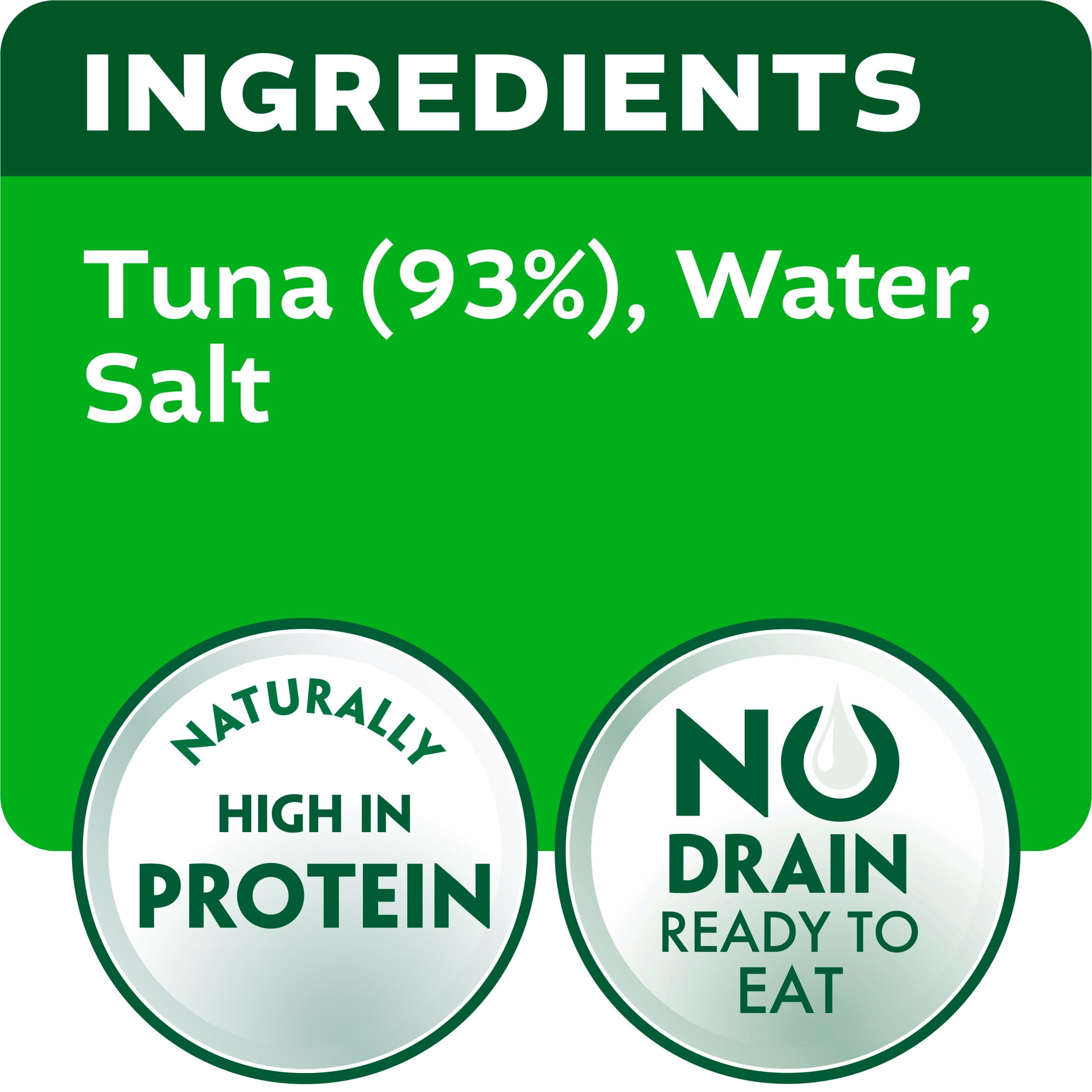 John West No Drain Fridge Pot Tuna Steak with a Little Brine 110g, Imported from Britain