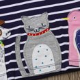 thumbnail image 6 of EnJoCho Long Sleeve Baby Girl Toddler Baby Girl Kid Autumn Animals Print Embroidery Princess Party Dress Little Children Trendy Clothing Sets 5T, 6 of 9