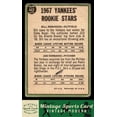 thumbnail image 3 of 1967 Topps Yankees 1967 Rookie Stars (Bill Robinson / Joe Verbanic) #442 RC, 3 of 3