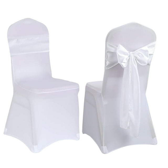 Chair Ribbon Bow Strap Wedding Banquet Party Event Decoration Chair Bow Tie Chair Bow