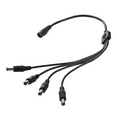thumbnail image 3 of 5X 1 to 4 DC Power 4-Port Splitter Adapter Adaptor Cable CCTV Camera, 3 of 4
