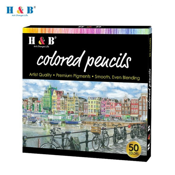 writing tools,Art Supplies Books Color Pencils Art Set 50 Color Oil Pencils Present Color Color Pencils 50 Color Color Oil D Pencils Books Decoration Diy Qahm Koeb Huiop Art Plies Books
