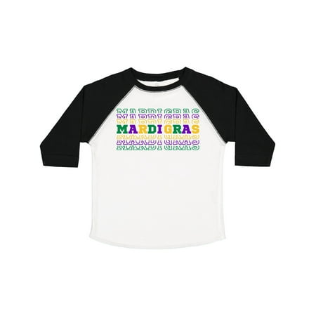 

Inktastic Mardi Gras Mirror Words Gift Toddler Boy or Toddler Girl T-Shirt