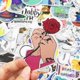 thumbnail image 3 of 156 Pcs Cute Stickers,Laptop and Water Bottle Decal Sticker Pack for Teens, Girls, Women Vinyl Stickers Waterproof, 3 of 4