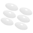 thumbnail image 4 of WEUVEB 6Pcs White Round Ceiling Light Canopy Plates Metal Fixture Covers Easy Install, 4 of 8