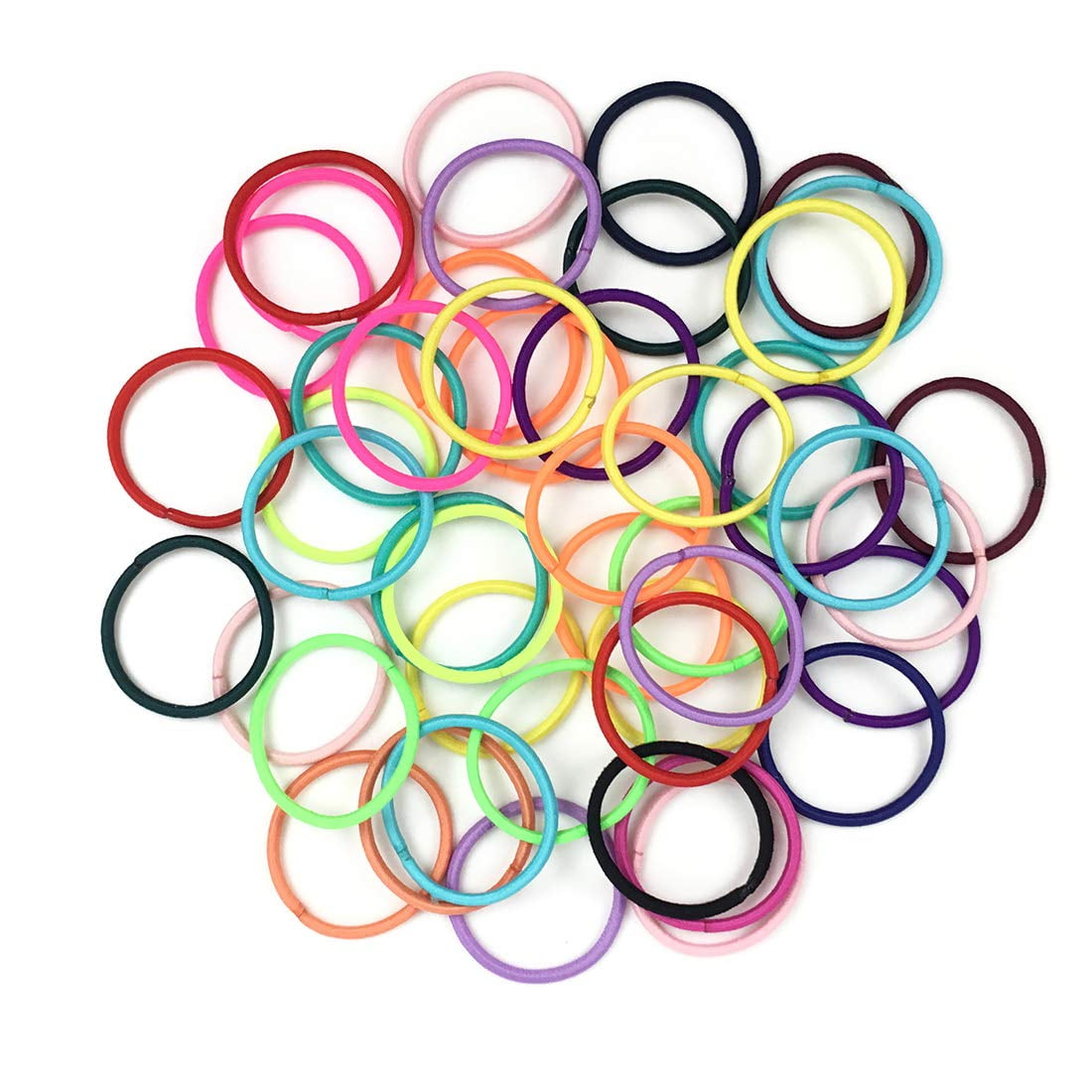 Artrylin 180 Pcs Small Assorted Mixed Rainbow Colorful Rubber Bands