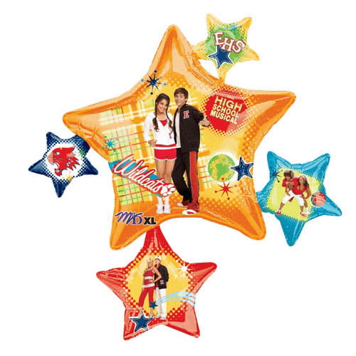 High School Musical 2 Supershape Foil Balloon 35" x 32" New In Pack 