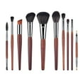 thumbnail image 1 of CTIRCHIU Nylon Wood Makeup Applicator 10Pcs Kit For Ladies Uniform Makeup Look, 1 of 8