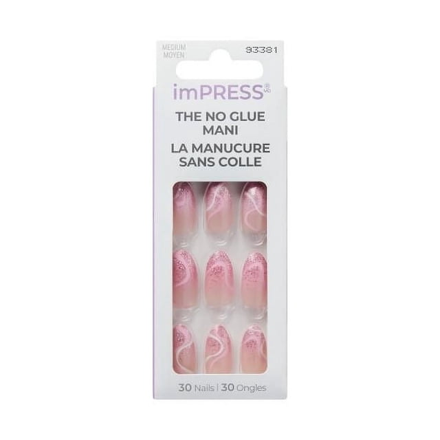 KISS imPRESS - Press-On - Fake Nails - Wild Venus - Almond - Medium
