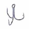 thumbnail image 2 of 20pcs 3 Claw Strong Sharp Round bend Metal Fishing Hooks Outdoor Tuna Triple Treble Angling Barbs, 2 of 9