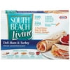 South Beach Living Refrigerated Wrap Kit: Deli Ham & Turkey, 6.85 oz