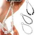 thumbnail image 2 of Sunjoy Tech Mobile Phone Wrist Strap Beaded Faux Pearl Phone Lanyard Anti-Theft Hands-Free Bracelet Phone Strap, 2 of 7