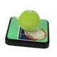 thumbnail image 4 of 2025 3D pelota de tenis pieza de tiempo calendario Bloc de notas regalo de año Nuevo papel ligero tallado arte adorno de mesa, 4 of 9