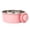pink, variant on Crate Mount Pet Bowl, Stainless Steel Detachable Feeder with Locking Knob for Wire Crates and Kennels
